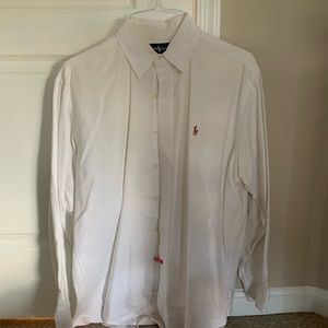 White Button Down Shirt 16-34